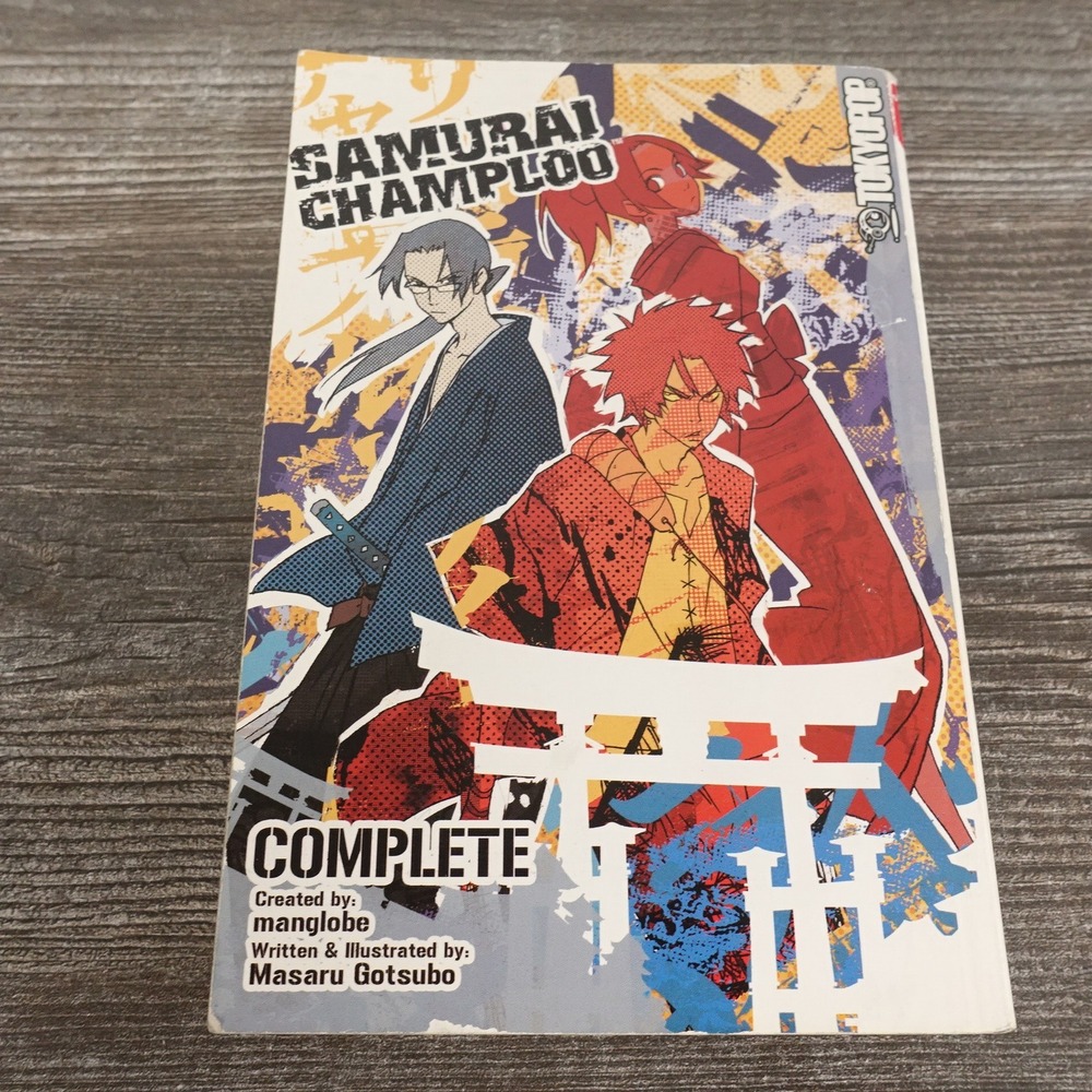 Tokyopop Samurai Champloo Complete Manga Omnibus Paperback Good Condition